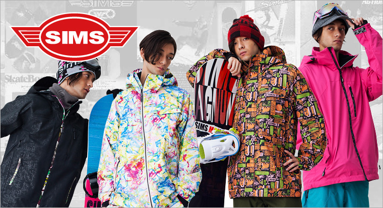 SIMS（シムス） 新製品コレクション 2011-2012
