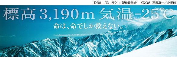 標高3190メートル　気温マイナス25度